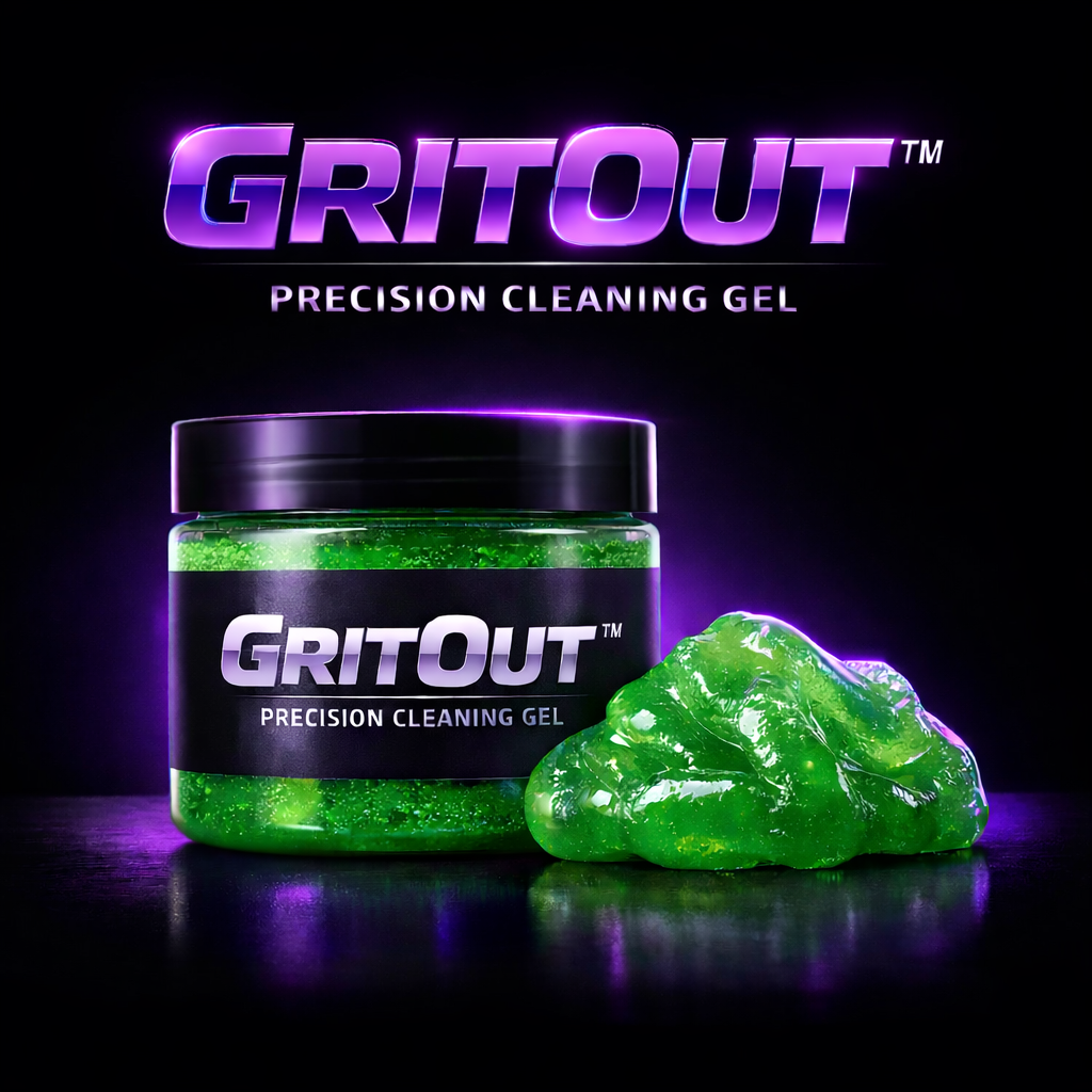 GritOut™ All-Purpose Precision Cleaning Gel — Car, Home & Office